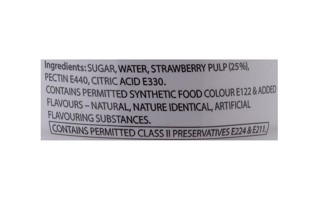 Mala's Strawberry Crush    Bottle  750 millilitre